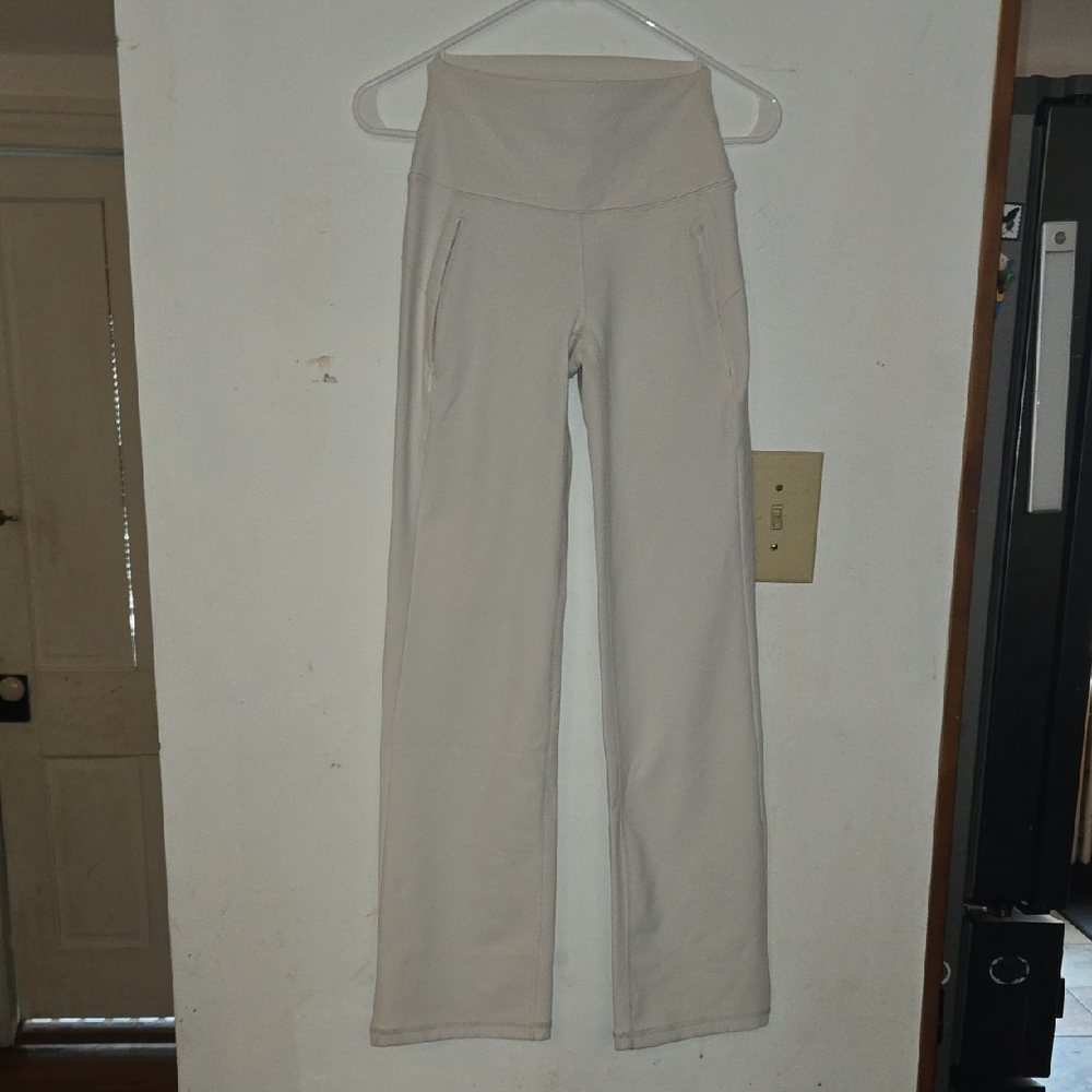 Spyder Women's Cream Straight Leg Pants